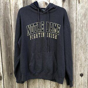 Notre Dame Fightin' Irish Hoodie Long Sleeve Sweatshirt Large